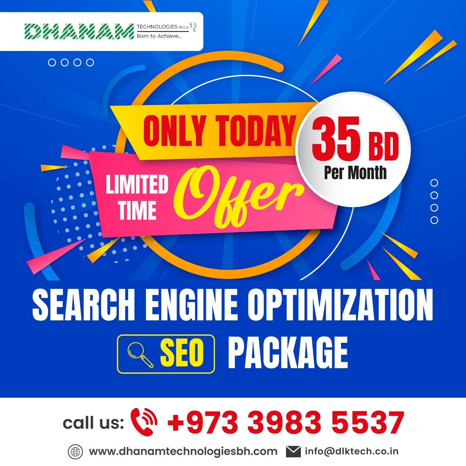 Search Engine Optimization (seo) Package At Just 35 Bd Per Month – Limited Time Offer!